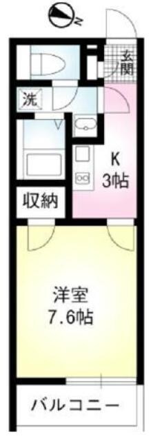 moani hillsの物件間取画像