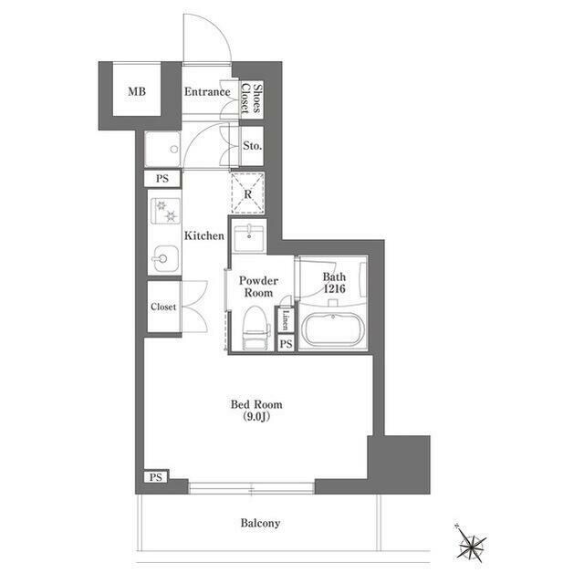 HF正光寺赤羽レジデンスの物件間取画像