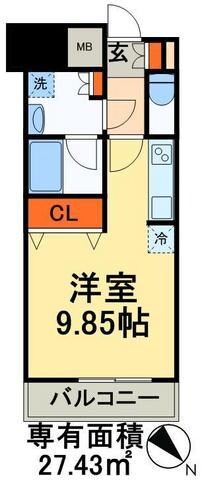 サンクレール荒川ブランガーデンの物件間取画像