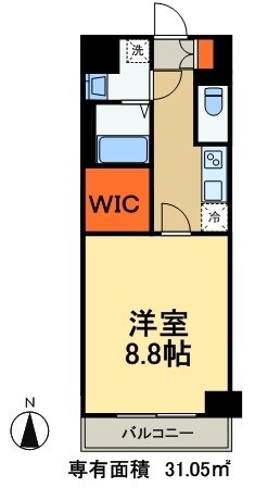フォンターナ入谷の物件間取画像