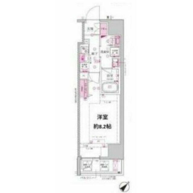 ベルシード西巣鴨の物件間取画像