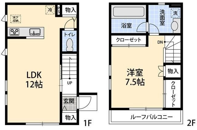 K’s Flatの物件間取画像