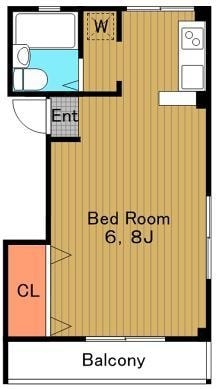 大越ビルの物件間取画像