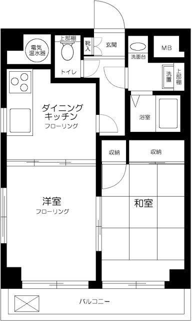 クレアパーク野方の物件間取画像