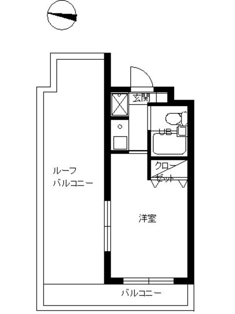 スカイコート高田馬場の物件間取画像