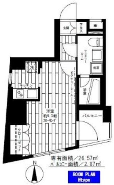 ステージファースト方南町アジールコートの物件間取画像