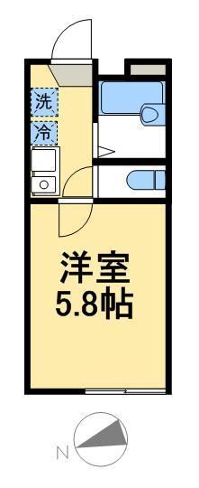 アンシャンテ東尾久の物件間取画像