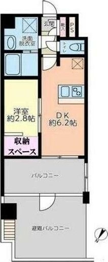 ドゥーエ浅草橋IIの物件間取画像