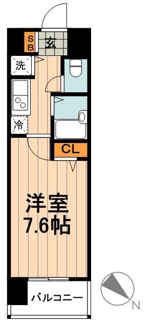 ガラ・シティ茗荷谷の物件間取画像