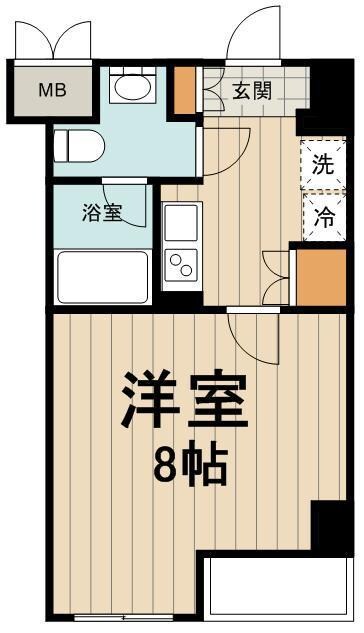 セリーズ門前仲町の物件間取画像