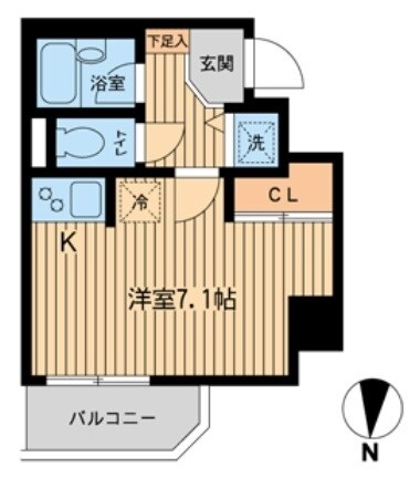 ジョイシティ住吉IIの物件間取画像