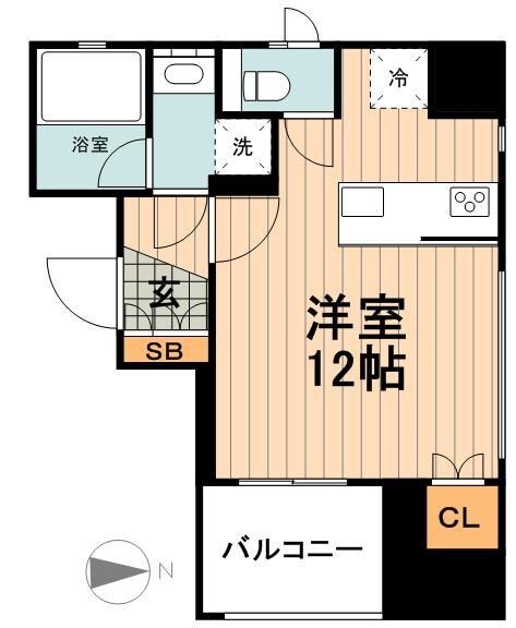 KDXレジデンス神田の物件間取画像