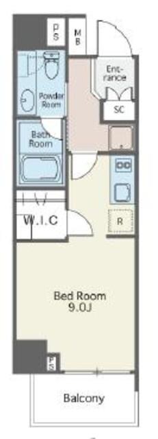 アルファサイト御茶ノ水の物件間取画像