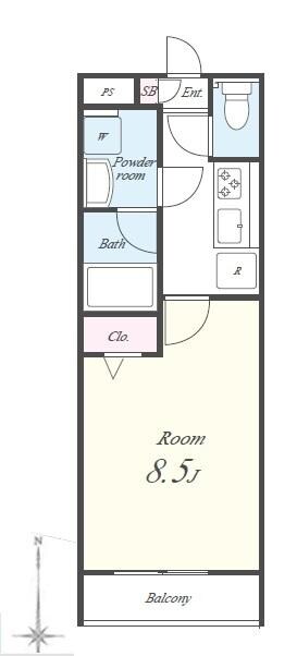 グレイスヴィラ光の物件間取画像
