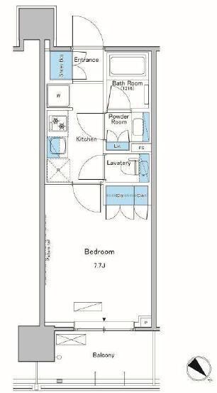 ルフォンプログレ滝野川の物件間取画像