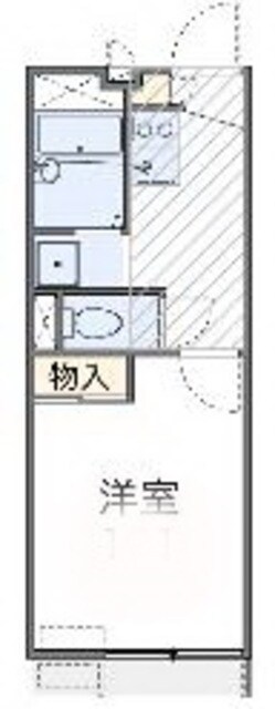 レオパレスフォレストの物件間取画像