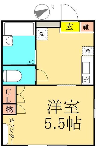 アーク・Kの物件間取画像