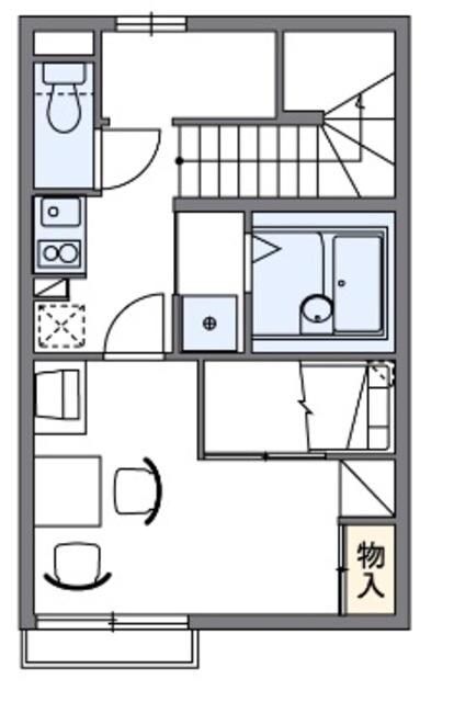 レオパレスリキの物件間取画像