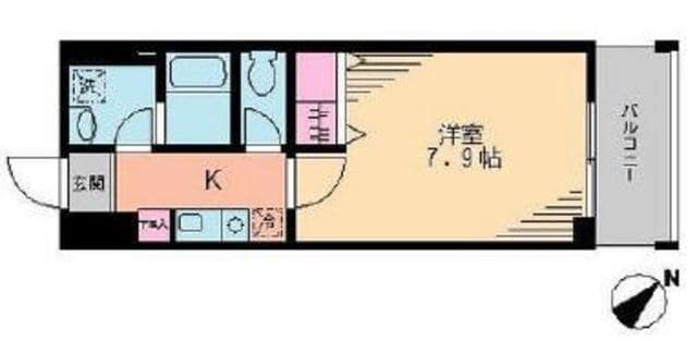 シャルテ堀切の物件間取画像