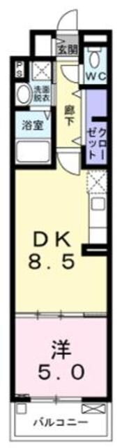 ロー クレールの物件間取画像