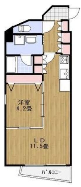 ルクレ足立の物件間取画像
