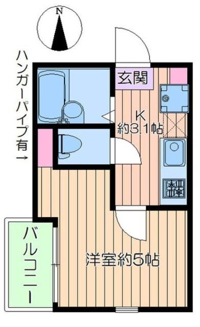フォレノワールの物件間取画像