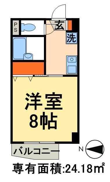 エトワール竹ノ塚の物件間取画像