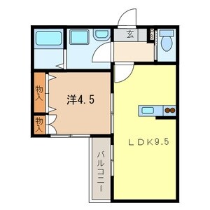 Maison Yoshiの物件間取画像