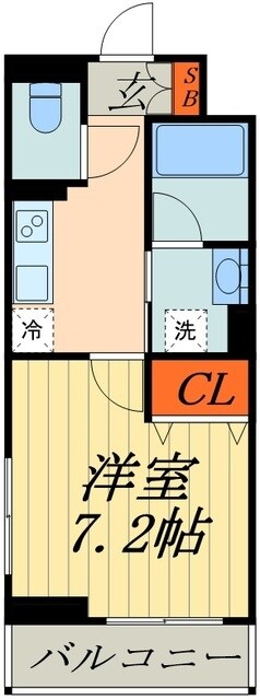 プラシードの物件間取画像