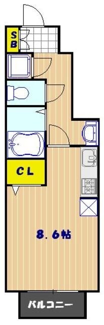 グランディユーの物件間取画像