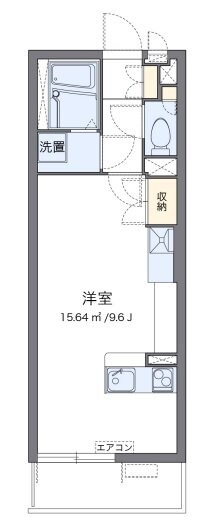 クレイノパレスアニマル21の物件間取画像