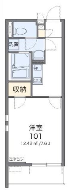 クレイノアミスターの物件間取画像