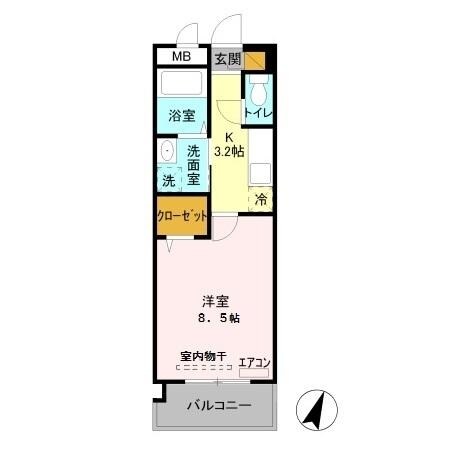 BEIS与野本町の物件間取画像