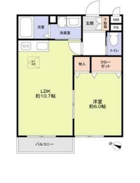 ロイヤルパークの物件間取画像