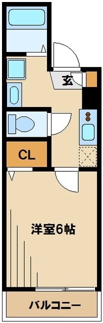 アファブル新都心の物件間取画像