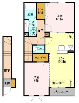 Anjewelの物件間取画像