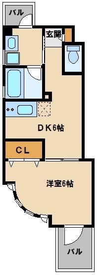 FIRST(ファースト)の物件間取画像