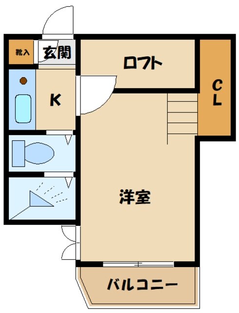 ベールクロヌの物件間取画像