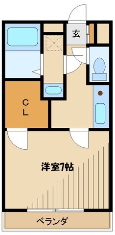 アムール相模が丘の物件間取画像