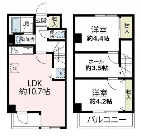 ピアレジアオヤマVの物件間取画像