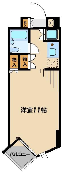 ドミトリー原町田の物件間取画像