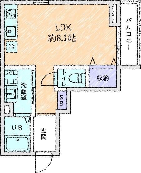 シーンプラス小田急相模原NORTHの物件間取画像