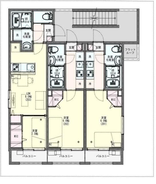 KLEIS相模原の物件間取画像