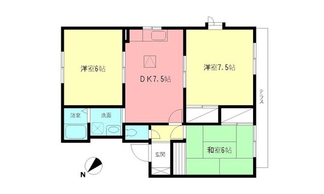 ミッキーハウスの物件間取画像