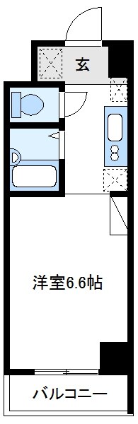 ラグゼナ本厚木の物件間取画像