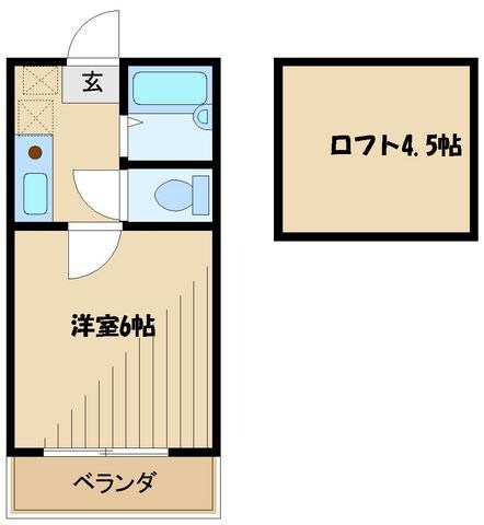 ロバリア古淵 の物件間取画像