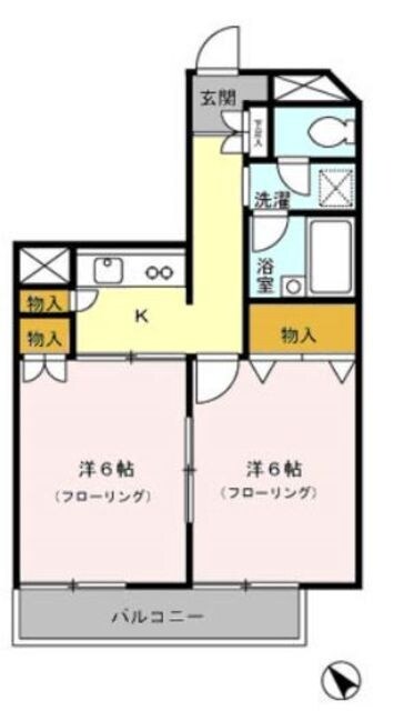 グランシャリオの物件間取画像
