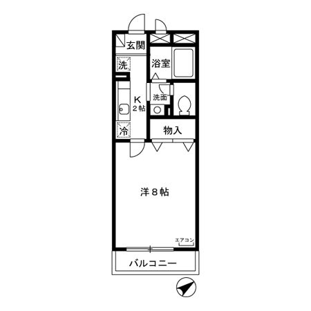 ソレーユ・トレビナの物件間取画像