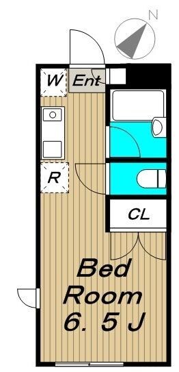 エスポワールMの物件間取画像