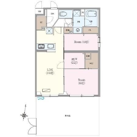 ロイジェント練馬高野台の物件間取画像